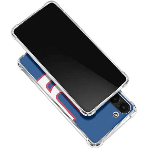 NFL New York Giants Large Logo Galaxy S24 FE Clear Case